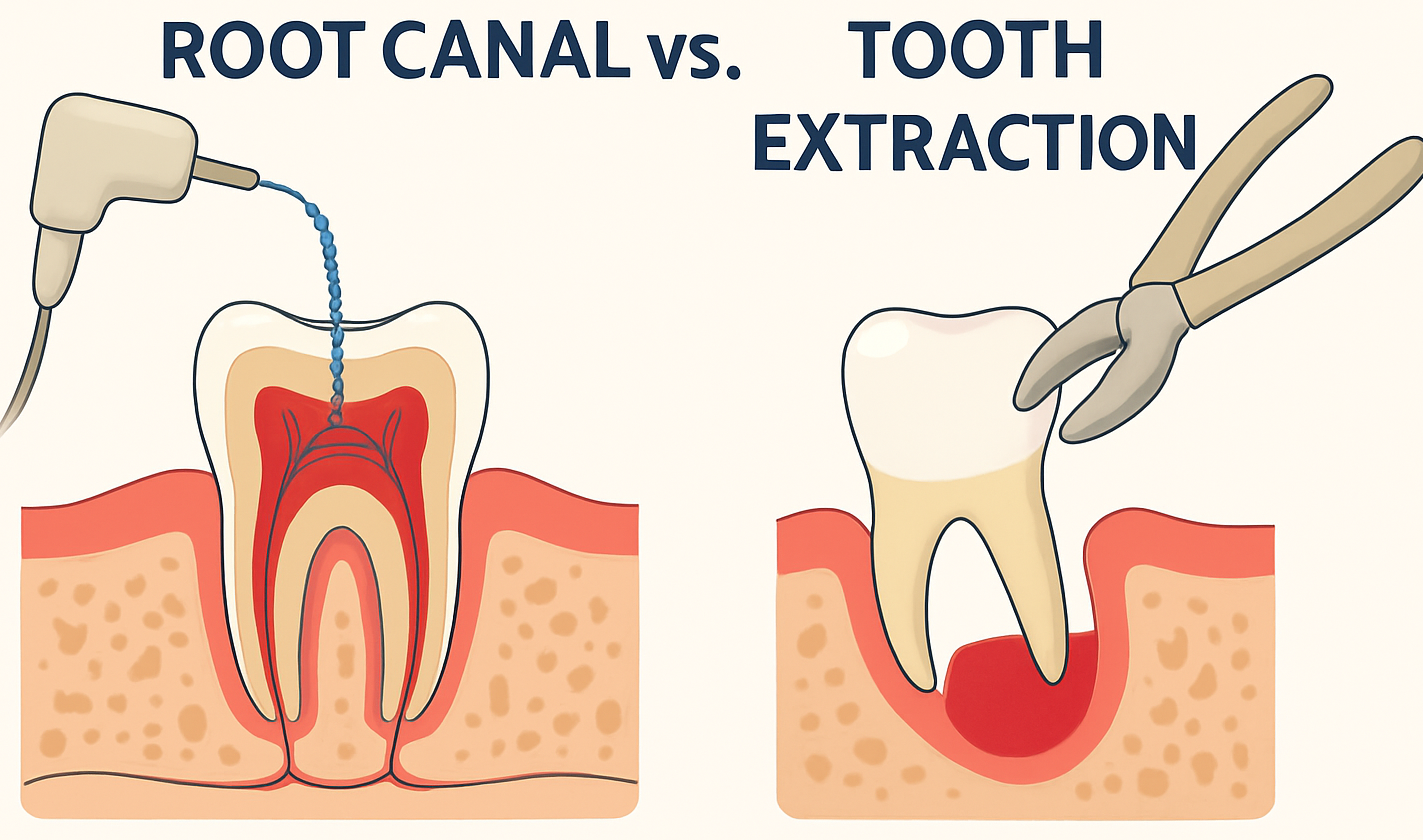 Root Canal vs. Tooth Extraction