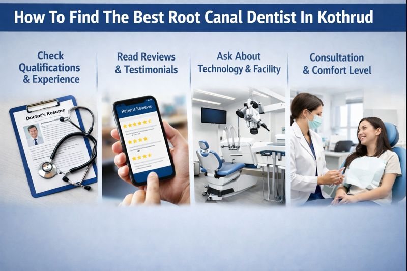 Search Dr. Saloni Bavalekar at Tooth and Co Dental Clinic for painless root canal in Kothrud.