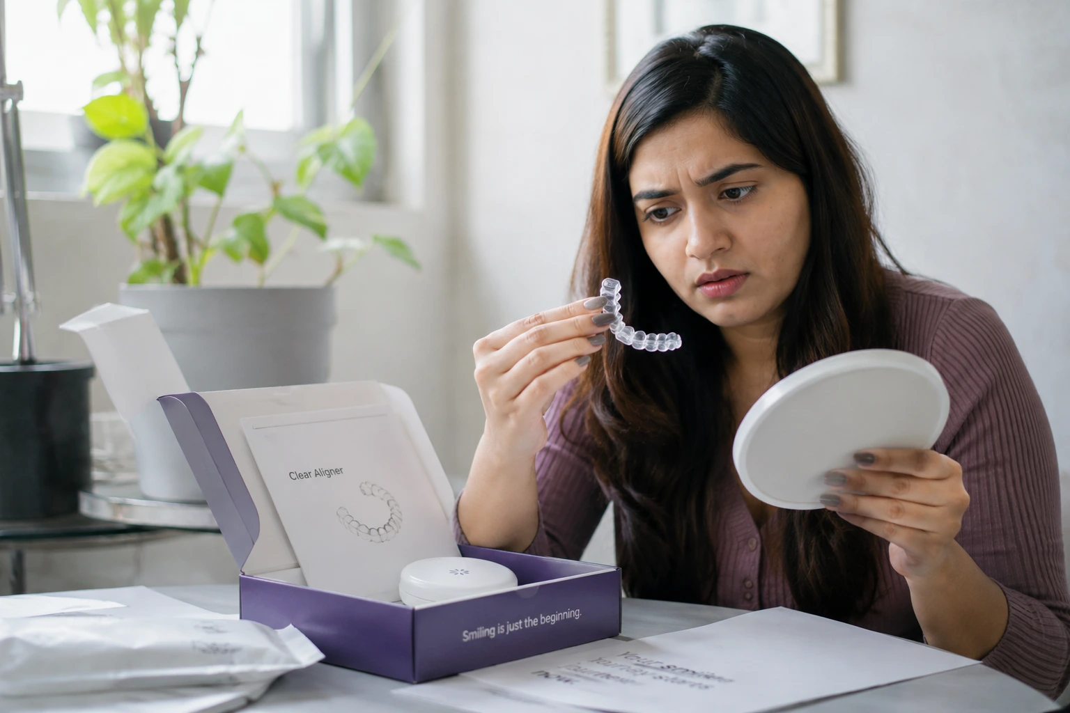 Find risks and complications of online aligners with expert orthodontic advice